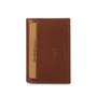 Zoozie Bags Vera Cartera para Hombre en Piel Auténtica Color Tostado 9.8x2x6.8 cm
